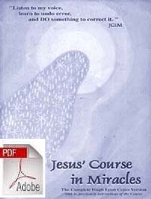 JESUS' COURSE IN MIRACLES e-BOOK [PDF]