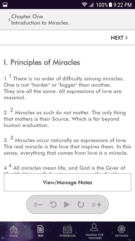 ACIM TEXT Android
